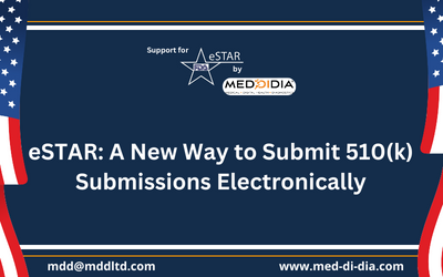 eSTAR: A New Way to Submit 510(k) Submissions Electronically