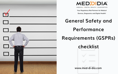 General Safety and Performance Requirements (GSPRs) checklist