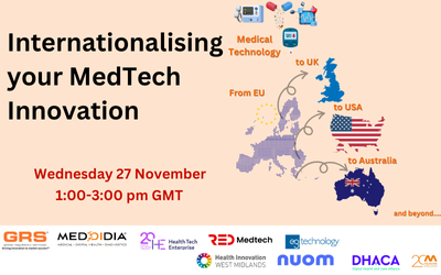 Internationalising MedTech Innovation