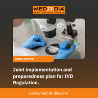 Joint implementation and preparedness plan for IVD Regulation. MDCG releases updated implementation plan for In-Vitro Diagnostic Regulations