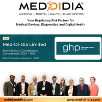 Med-Di-Dia Ltd Celebrates Triumph as Best Medical Compliance Consultants 2023 in Ireland